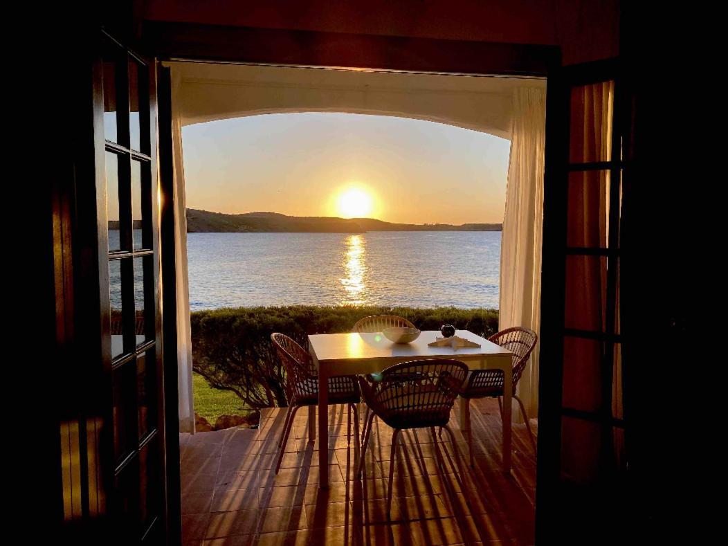 Miravent Terraza Y Jardin Frente Al Mar Menorca Appartement *